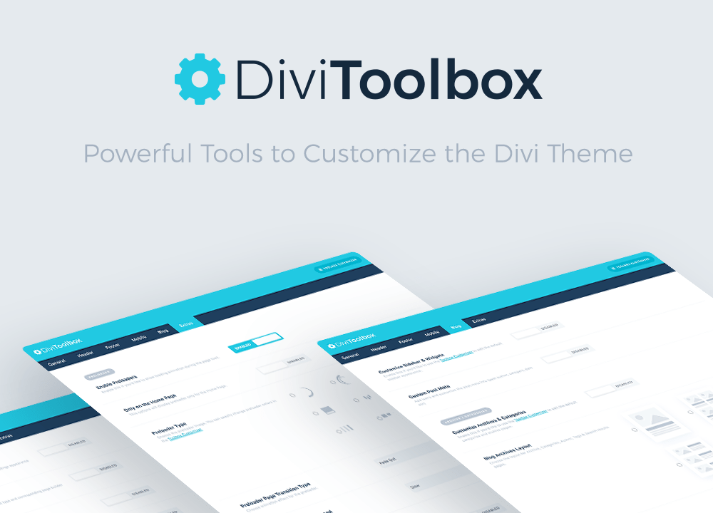 Toolbox plugin. Customization tool