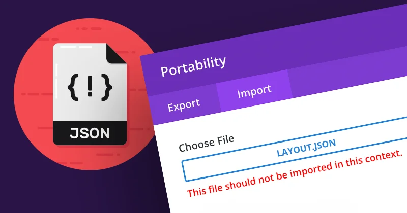 Fix the “This file should not be imported in this context” Divi error
