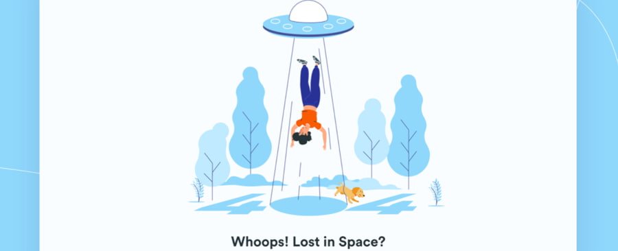 alien abduction creative 404 pages