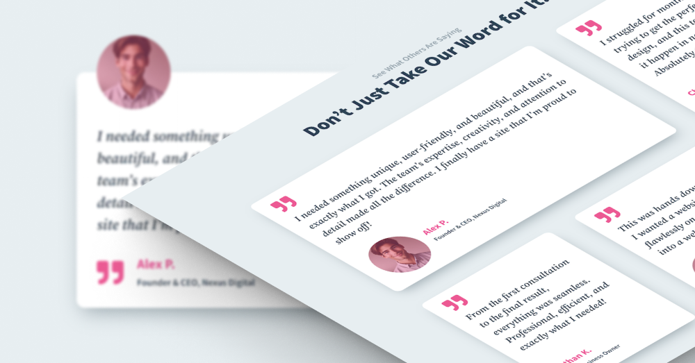 Tips for Styling Beautiful Testimonials + Free Divi Layout